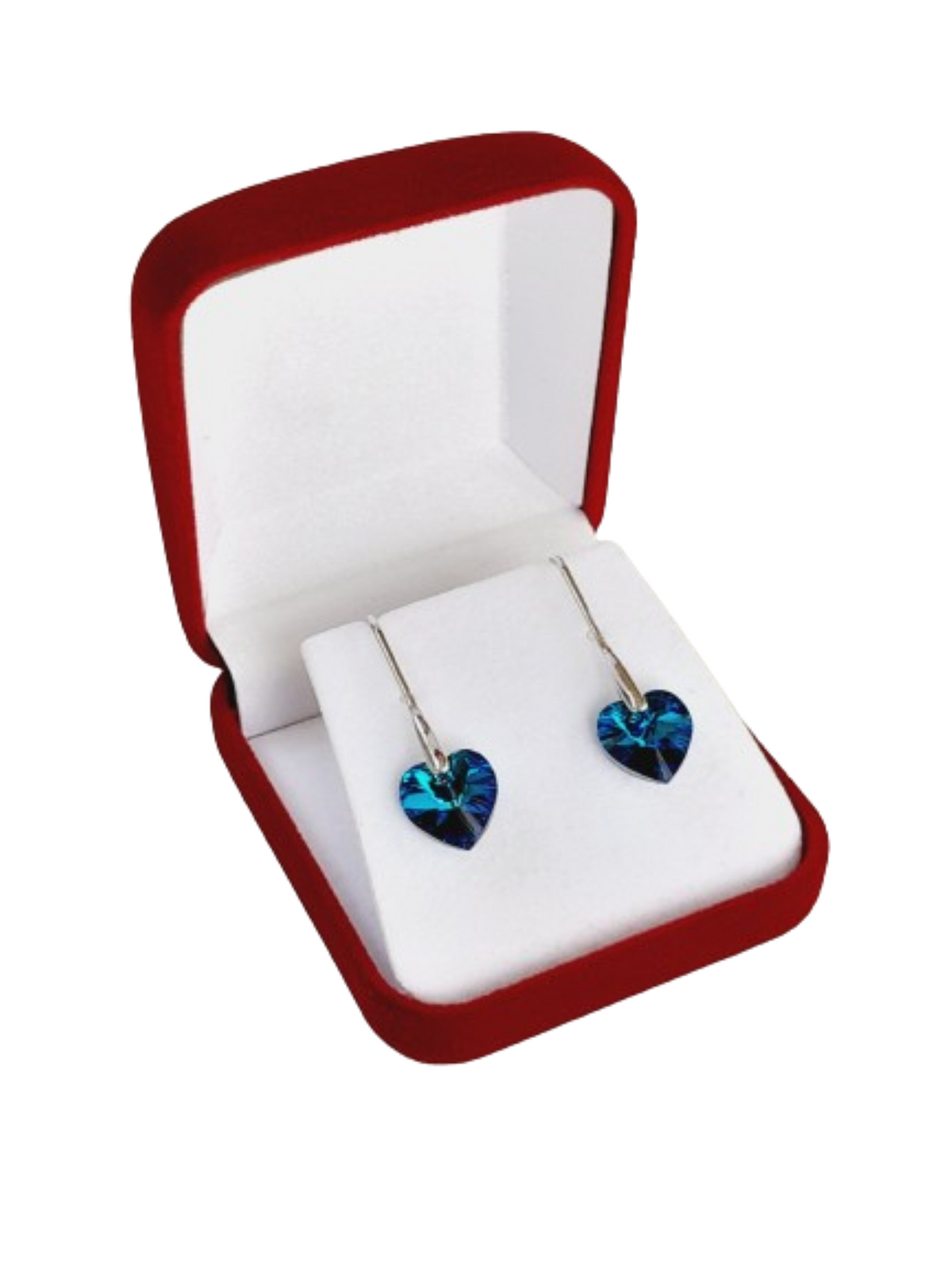 Aros corazón titanic regalo lujo mujer