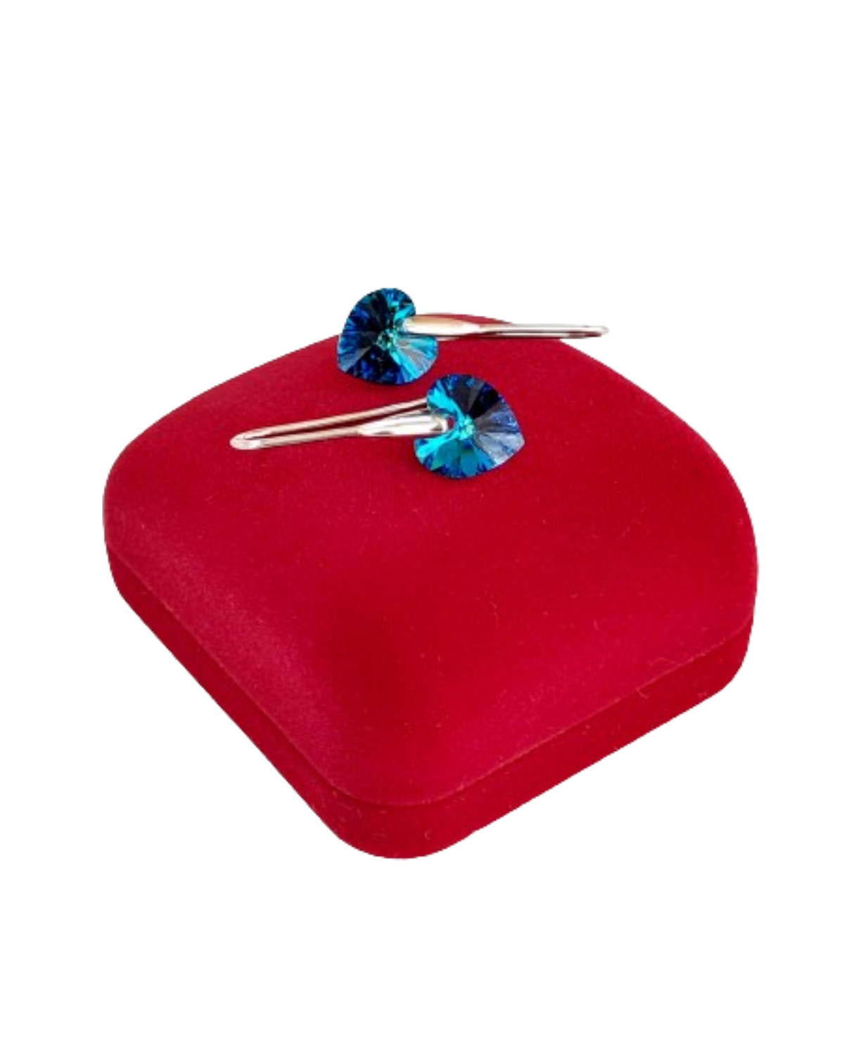 Aros corazón titanic regalo lujo mujer