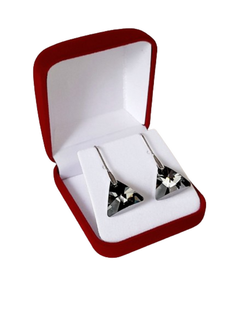 Aros black fabricados con genuinos cristales austriacos Swarovski®