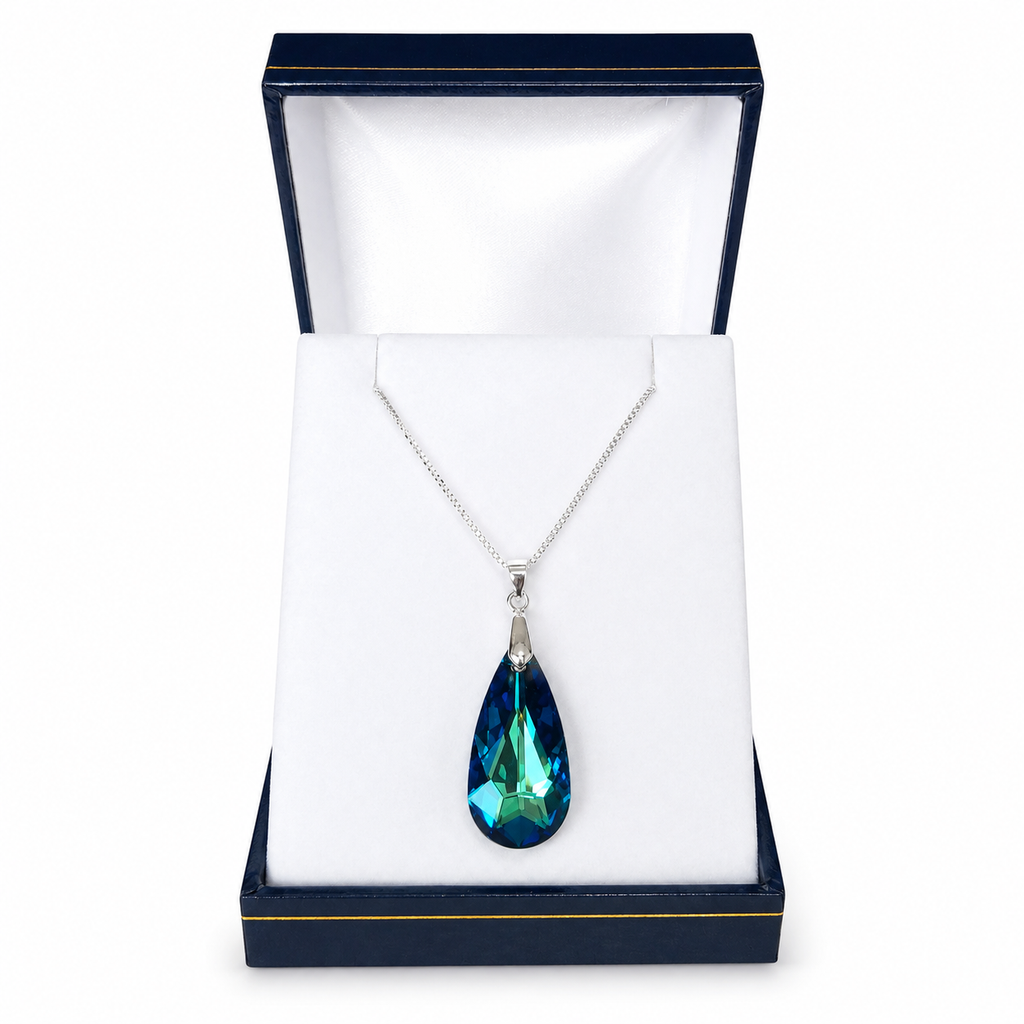 Collar Premium lágrima de cristal titanic lujo
