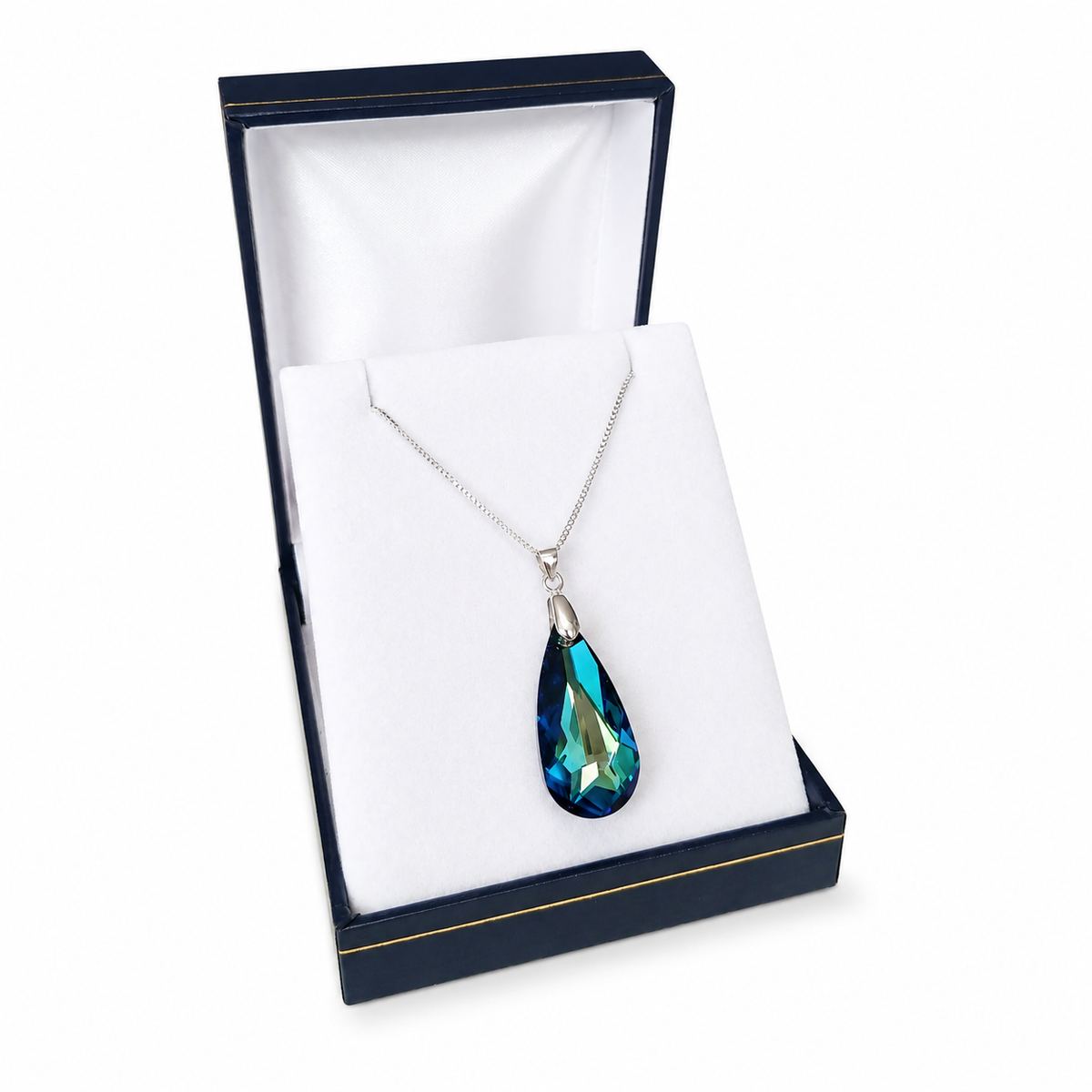 Collar Premium lágrima de cristal titanic lujo
