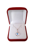 Colgante princess plata 925 y cristal austriaco lujo