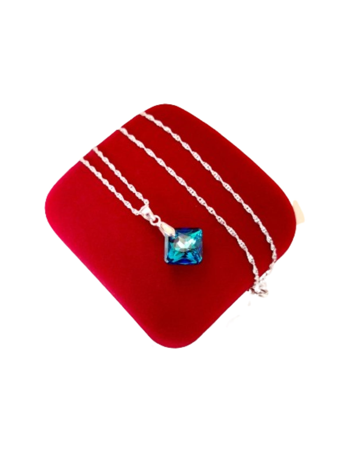 Colgante princess titanic bermuda blue regalo para mujer